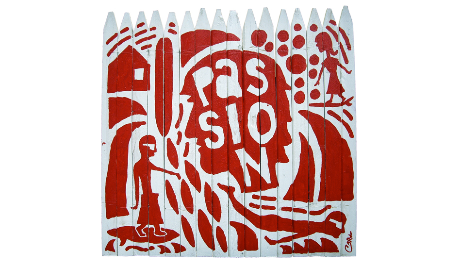 \"Picket Fence Painting-Passion\"   <a href=\"http://cargocollective.com/crsa\" target=_blank>ChrisRobb.com</a>